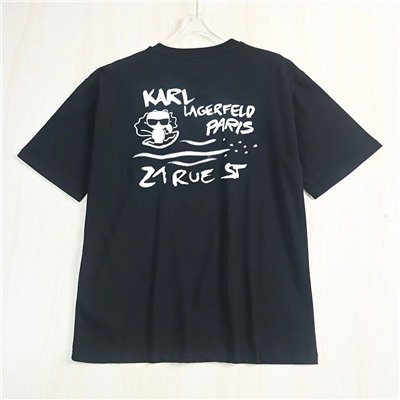 Мужская футболка ⚫️ Kar*l Lagerfel*d  Экспортный магазин