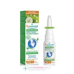Puressentiel Respiratoire Spray Nasal Décongestionnant 30 ml